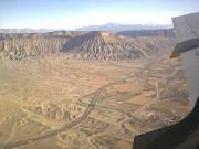 Mt. Garfield from the air... 